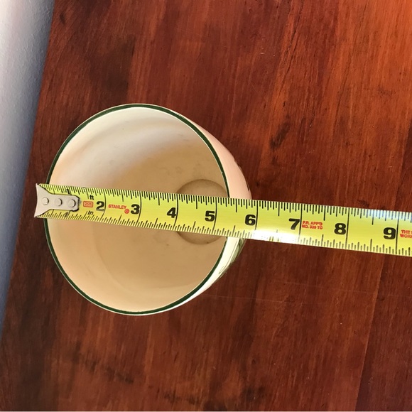 Vintage hand painted ivy cachepot vase - Picture 6 of 6